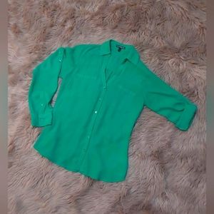 🍀EXPRESS PORTOFINO SHIRT GREEN🍀